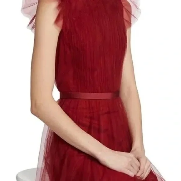 Jason Wu Collection tulle fit and flare midi dress